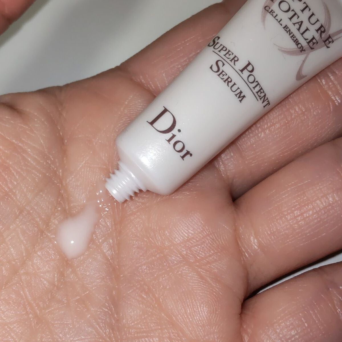 【旧】カプチュール トータル セル ENGY スーパー セラム/Dior/美容液を使ったクチコミ(2枚目)