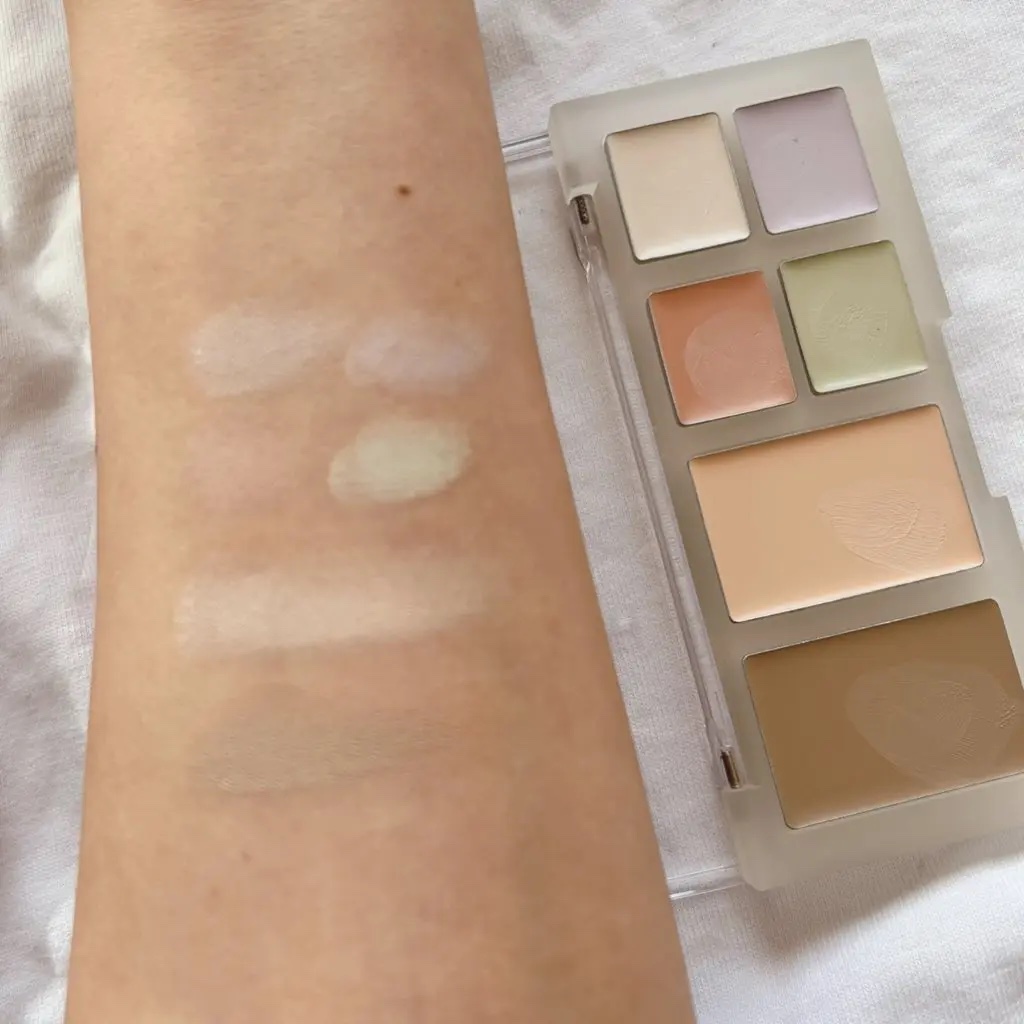 ブリージングコンシーラーパレット/Healus/パレットコンシーラーを使ったクチコミ（3枚目）