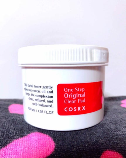 ワンステップオリジナルクリアパッド/COSRX/トナーパッドを使ったクチコミ(1枚目)