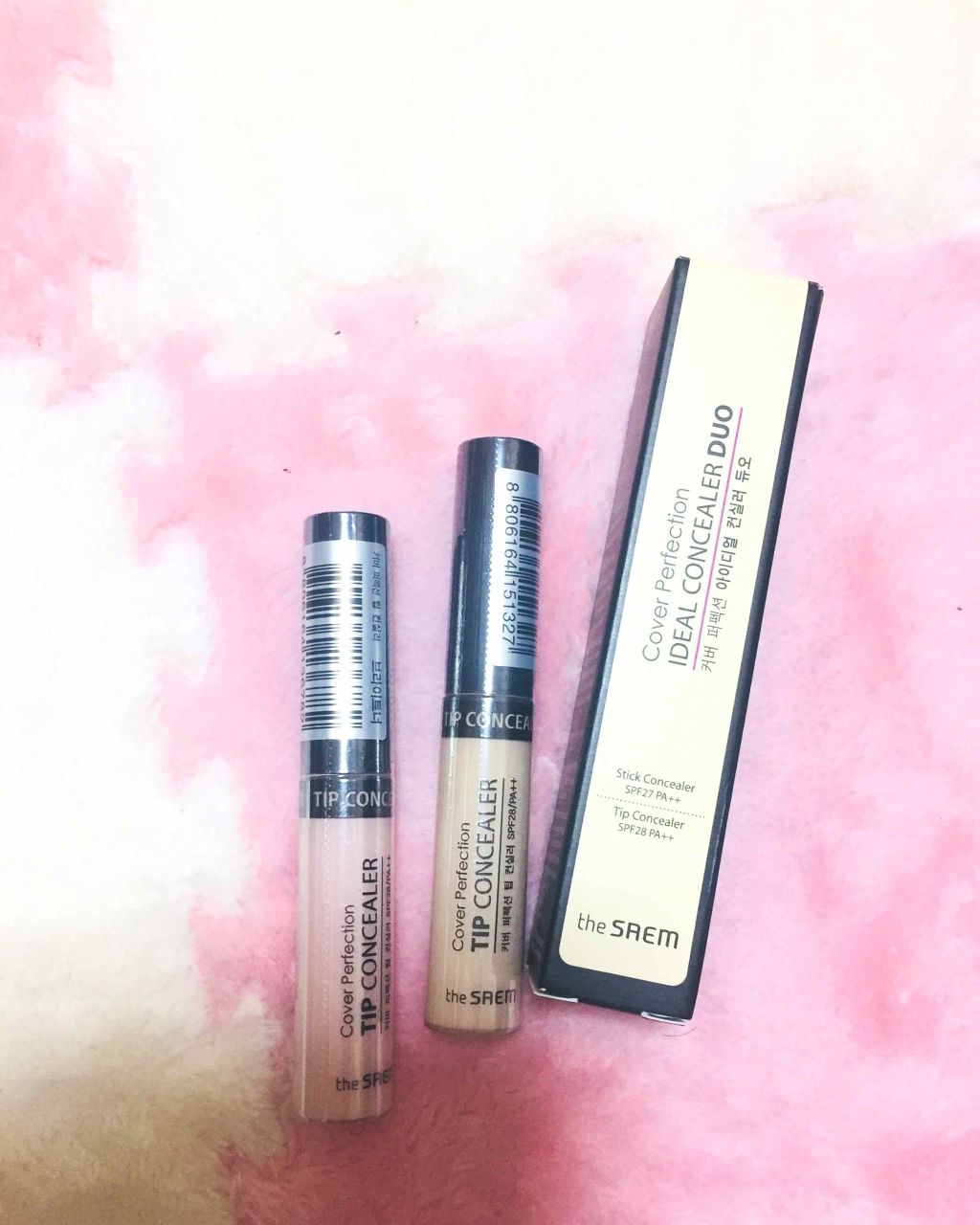 カバーパーフェクション チップコンシーラー/the SAEM/リキッドコンシーラーを使ったクチコミ（1枚目）