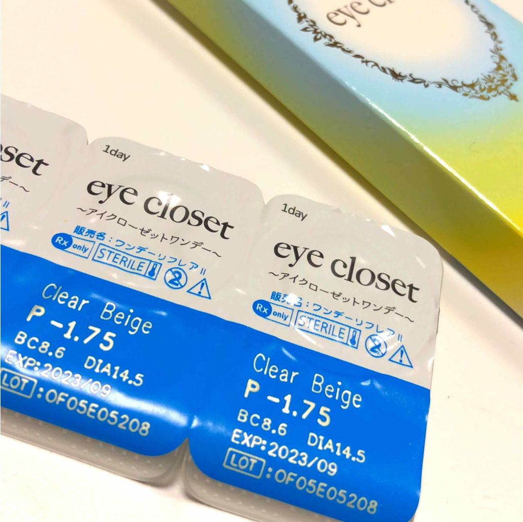 eye closet 1DAY/EYE CLOSET/ワンデー（１DAY）カラコンを使ったクチコミ（2枚目）
