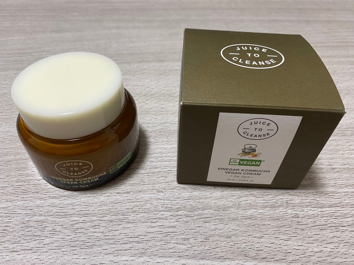 ビネガー コンブチャヴィーガン クリーム/JUICE TO CLEANSE/フェイスクリームを使ったクチコミ(1枚目)