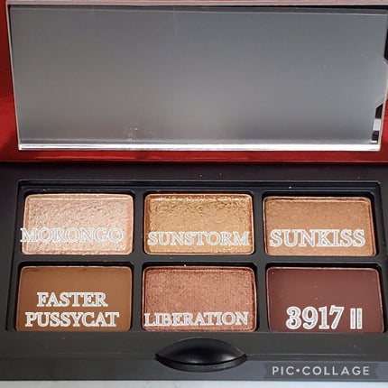 アンラップド ミニアイシャドーパレット LAGUNA /NARS/アイシャドウパレットを使ったクチコミ(3枚目)