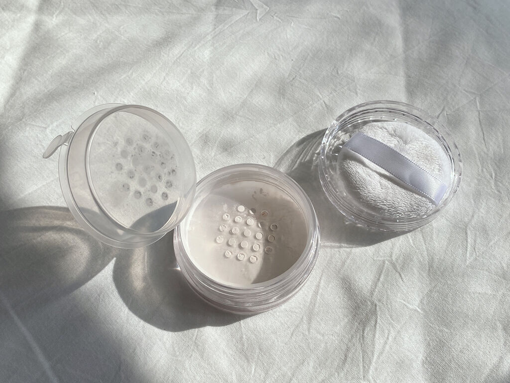 うるふわ仕上げパウダー/CEZANNE/ルースパウダーを使ったクチコミ（2枚目）