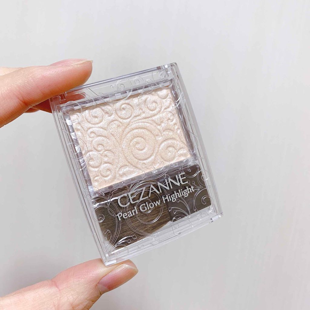 パールグロウハイライト/CEZANNE/パウダーハイライトを使ったクチコミ(1枚目)