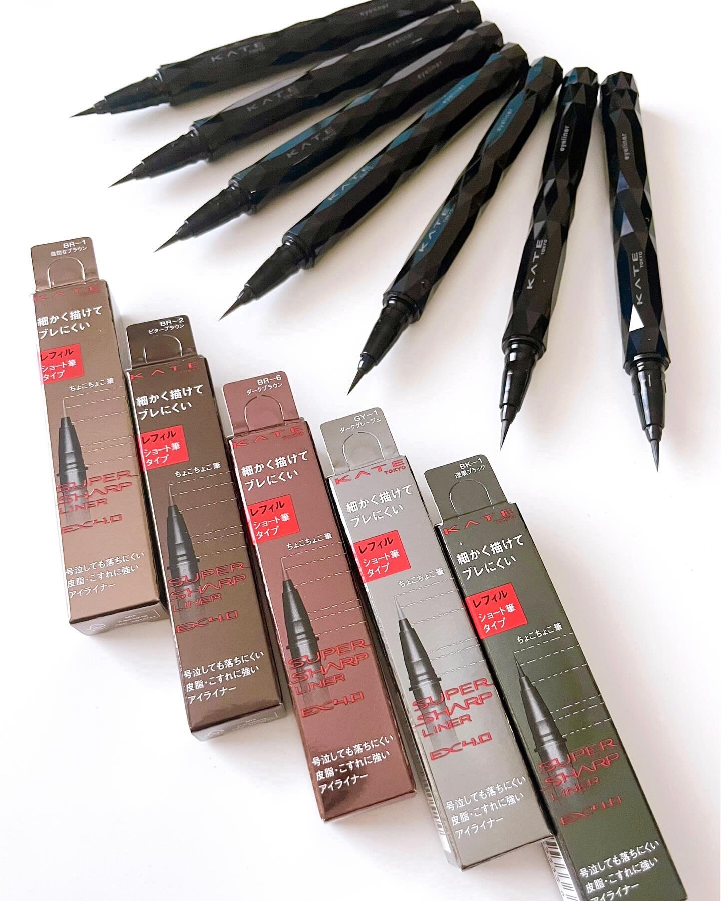 スーパーシャープライナーEX4.0/KATE/リキッドアイライナーを使ったクチコミ（2枚目）