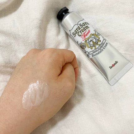 薬用足指さらさらクリーム/デオナチュレ/デオドラント・制汗剤を使ったクチコミ(3枚目)