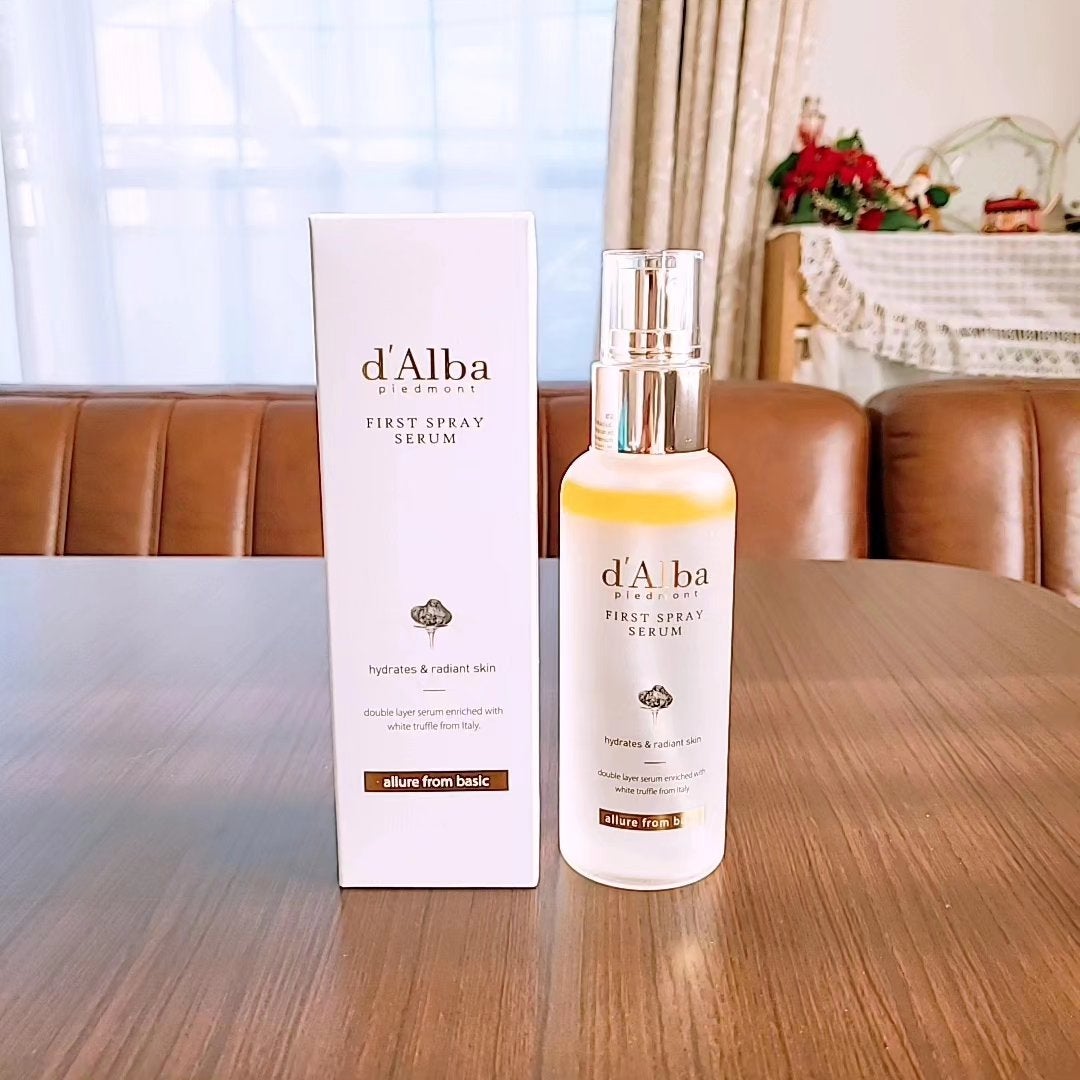 ダルバ ホワイトトリュフファーストスプレーセラム/ダルバ/ミスト状化粧水を使ったクチコミ(1枚目)