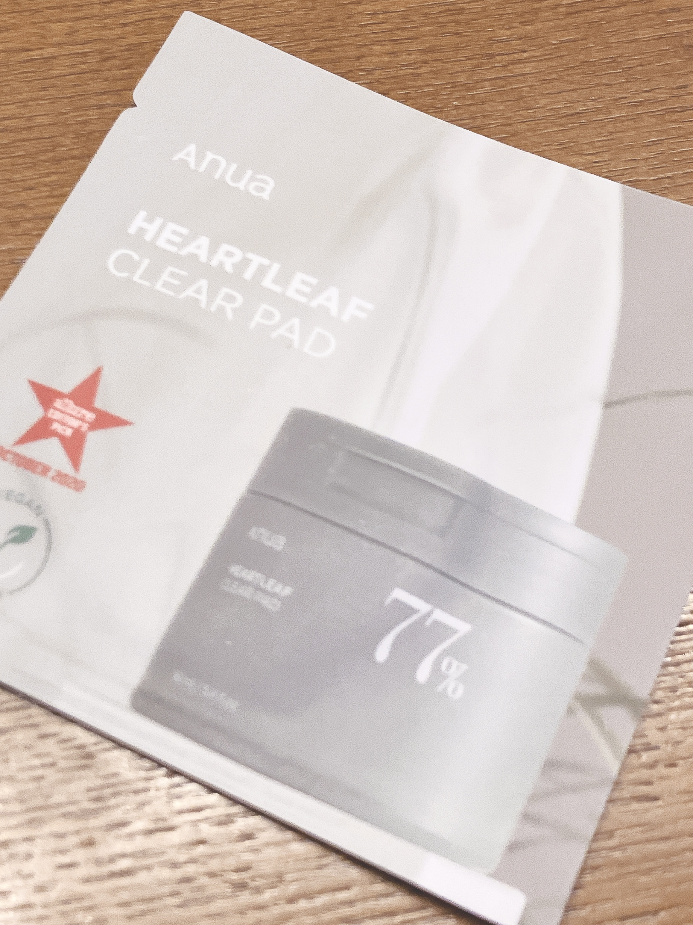 ドクダミ77%クリアパッド/Anua/トナーパッドを使ったクチコミ（1枚目）