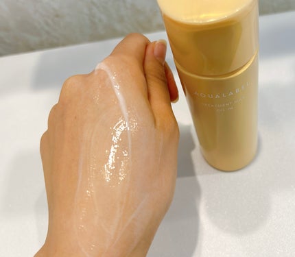 トリートメントミルク (オイルイン) とてもしっとり/アクアレーベル/乳液を使ったクチコミ(9枚目)