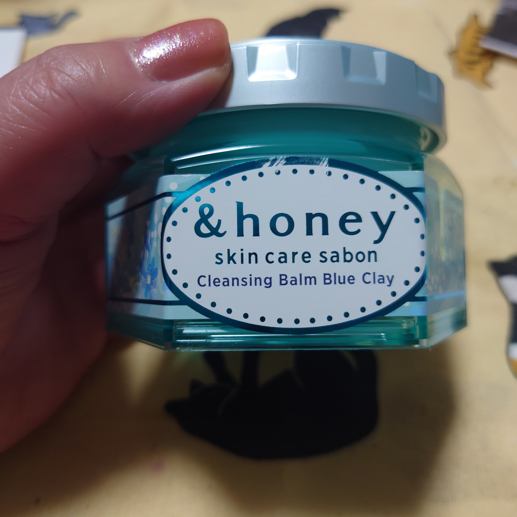 アンドハニー サボン クレンジングバーム ブルークレイ 90g/&honey/クレンジングバームを使ったクチコミ（1枚目）