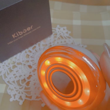 Kiboer キャビテーション美容器のクチコミ「
Kiboer
キャビテーション美顔器

顔にも身体にも使える美顔器🤍
キャビテーション、RF.....」（2枚目）