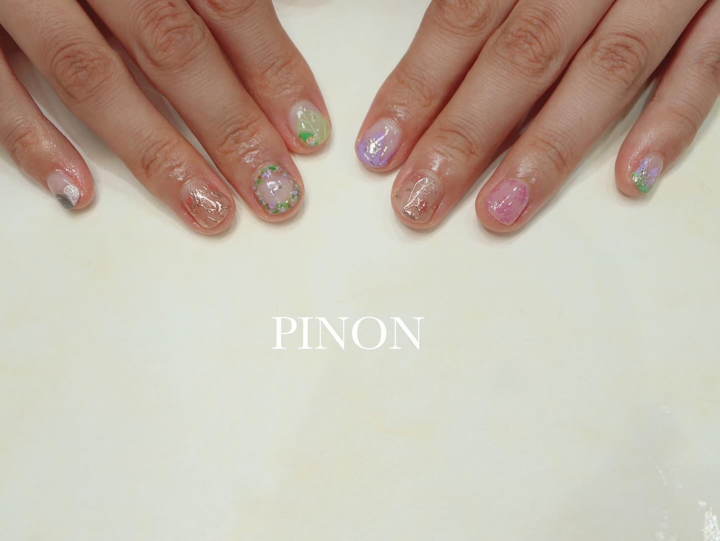 shino on LIPS 「fantasySPRiNGSモチーフ今月ディズニー行くってお客..」(5枚目)