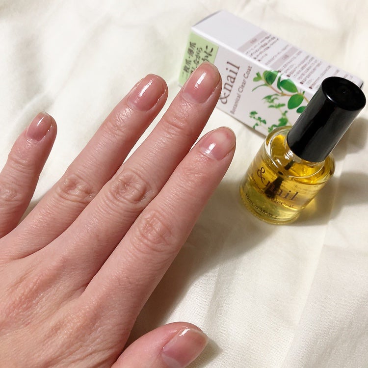 アンドネイルボタニカルクリアコート/BOTANICAL/ネイルオイル・トリートメントを使ったクチコミ(5枚目)