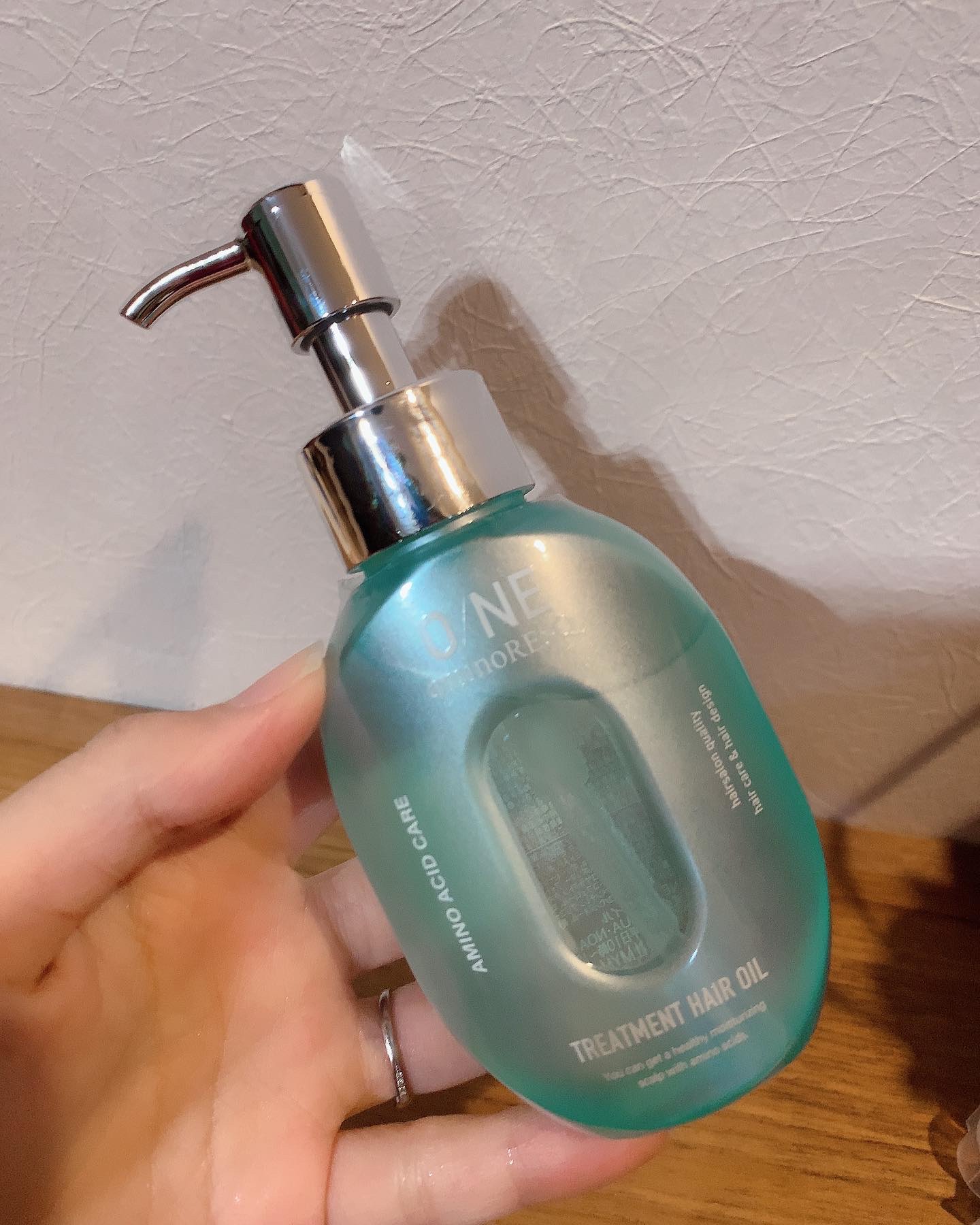 ワン アミノレスキュー トリートメントヘアオイル/アミノレスキュー/ヘアオイルを使ったクチコミ（3枚目）