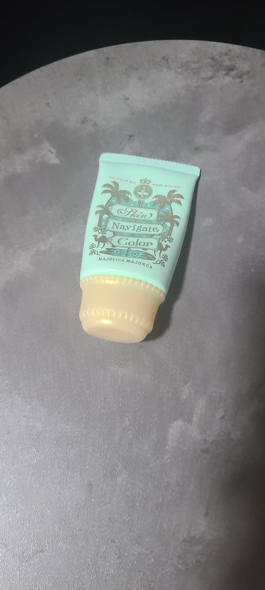 MAJOLICA MAJORCA スキンナビゲートカラーのクチコミ「MAJOLICA MAJORCAスキンナビゲートカラー

僕は赤みが気になるのでグリーンのカラ.....」（1枚目）