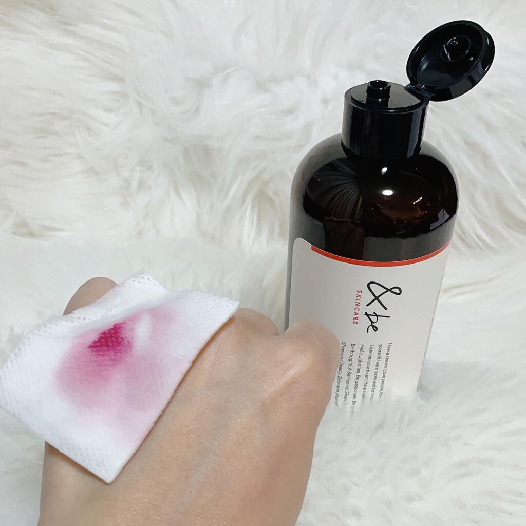 クリアクレンズウォーター N/&be/クレンジングウォーターを使ったクチコミ(4枚目)