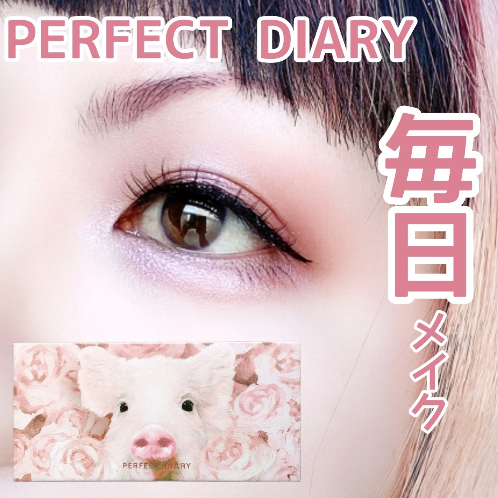 エクスプローラ12色 動物アイシャドウパレット/PERFECT DIARY/アイシャドウパレットを使ったクチコミ（1枚目）