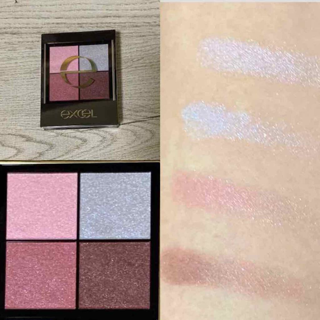 リアルクローズシャドウ/excel/アイシャドウパレットを使ったクチコミ(1枚目)