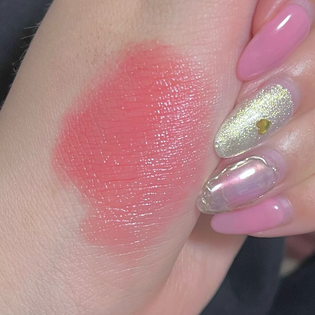 シアーバームティント #02 アスチルベ/＋ni/リップティントを使ったクチコミ（3枚目）