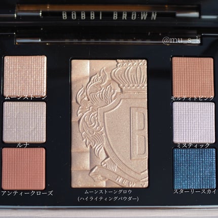 BOBBI BROWN ムーンストーン グロウ リュクス アイ & チーク パレットのクチコミ「BOBBI BROWN 新作パレット
ムーンストーン グロウ リュクス アイ&チーク パレッ.....」(2枚目)
