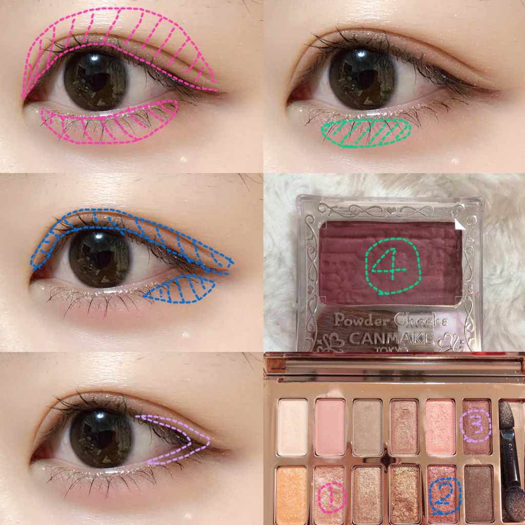 バレンタインボックス/VAVI MELLO/アイシャドウパレットを使ったクチコミ（2枚目）