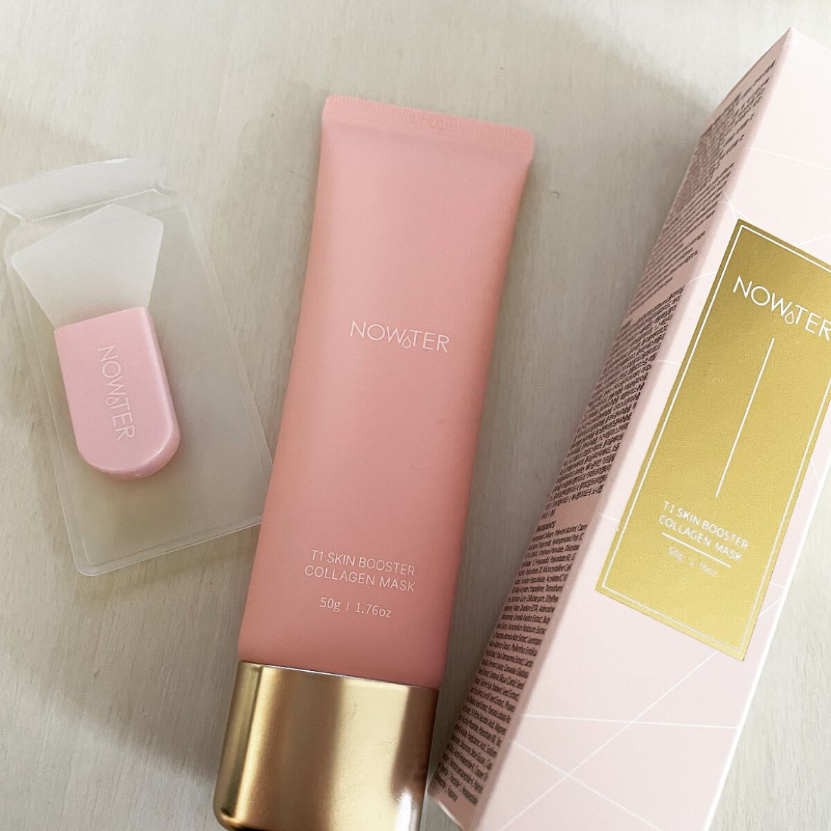 T1 スキンブースター コラーゲンマスク/NOWATER/シートマスク・パックを使ったクチコミ（1枚目）