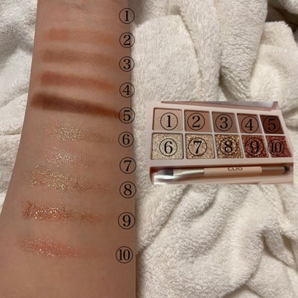 プロ アイ パレット/CLIO/アイシャドウパレットを使ったクチコミ(3枚目)