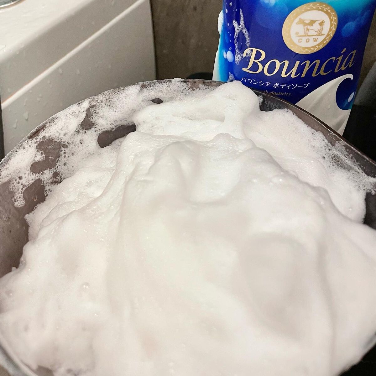 バウンシア ボディソープ ホワイトソープの香り/Bouncia/ボディソープを使ったクチコミ(3枚目)