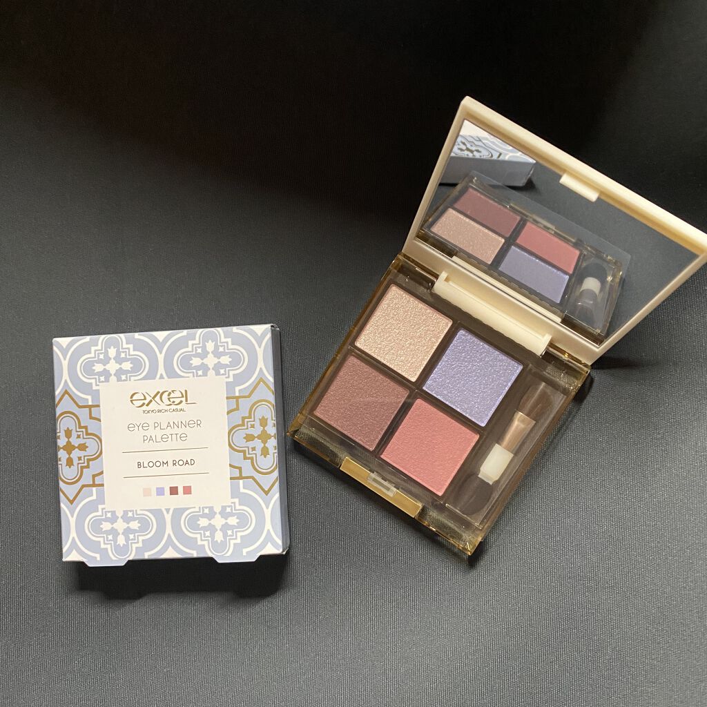 アイプランナーパレット/excel/アイシャドウパレットを使ったクチコミ（2枚目）