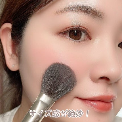 157 ライトタッチ ブラッシュ ブラシ/THE TOOL LAB/メイクブラシを使ったクチコミ(4枚目)