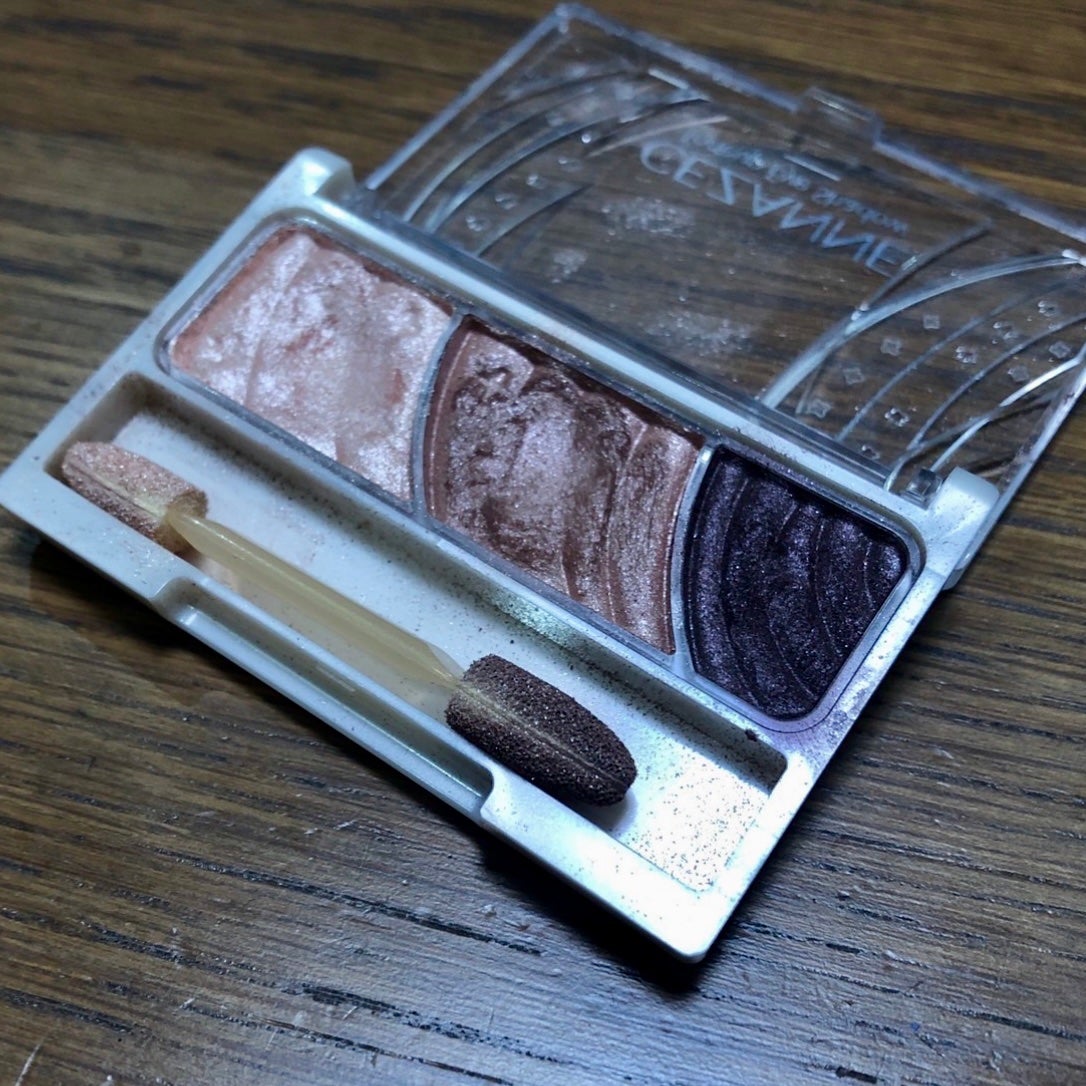 トーンアップアイシャドウ/CEZANNE/アイシャドウパレットを使ったクチコミ(1枚目)