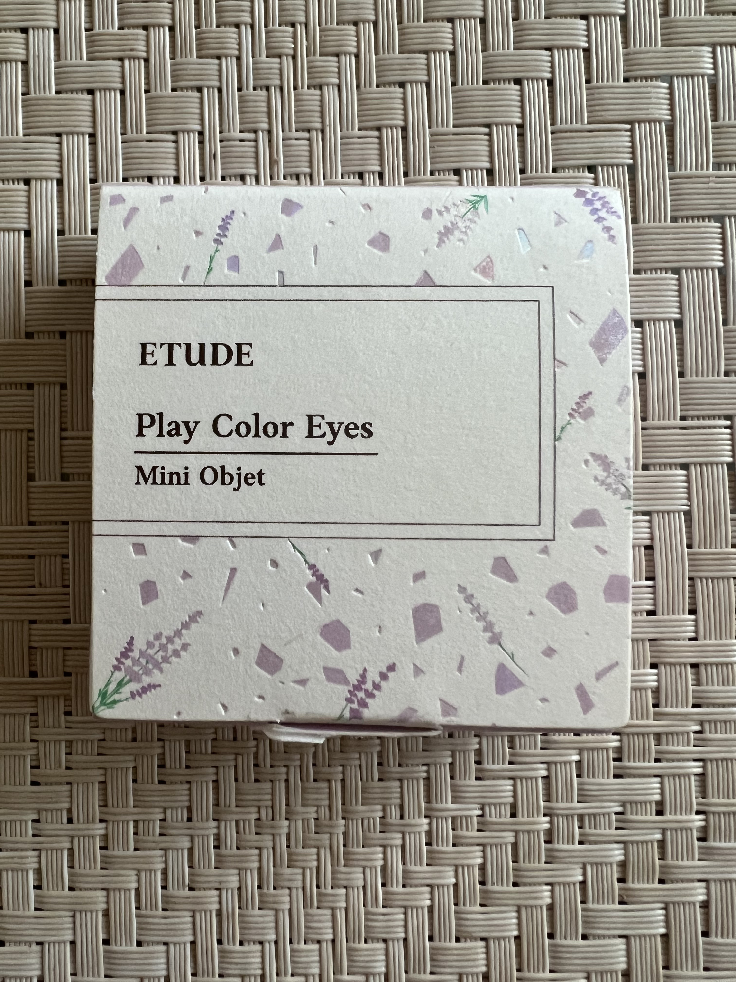 プレイカラーアイズ ミニオブジェ ラベンダーポプリ/ETUDE/アイシャドウパレットを使ったクチコミ（3枚目）