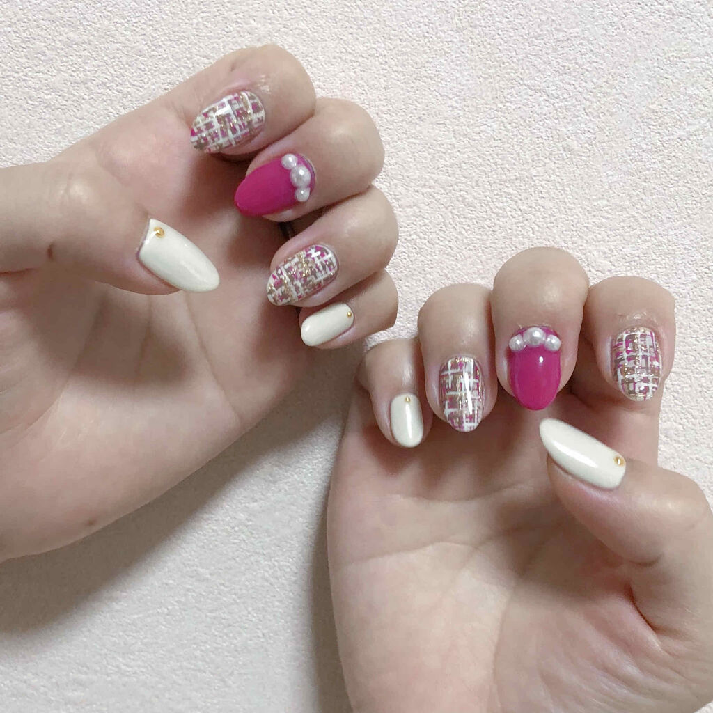 ジェルネイル（ライト対応）/セリア/ジェルネイルを使ったクチコミ（1枚目）