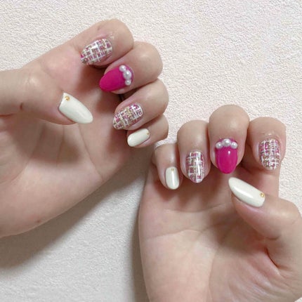 ジェルネイル(ライト対応)/セリア/ジェルネイルを使ったクチコミ(1枚目)