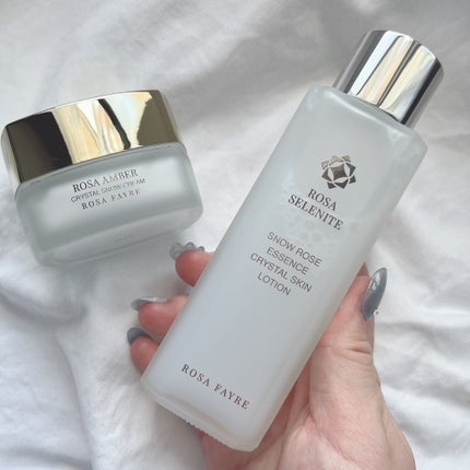 ロサ セレナイト スノーローズ エッセンス クリスタルスキン ローション/ROSA FAYRE/化粧水を使ったクチコミ(1枚目)