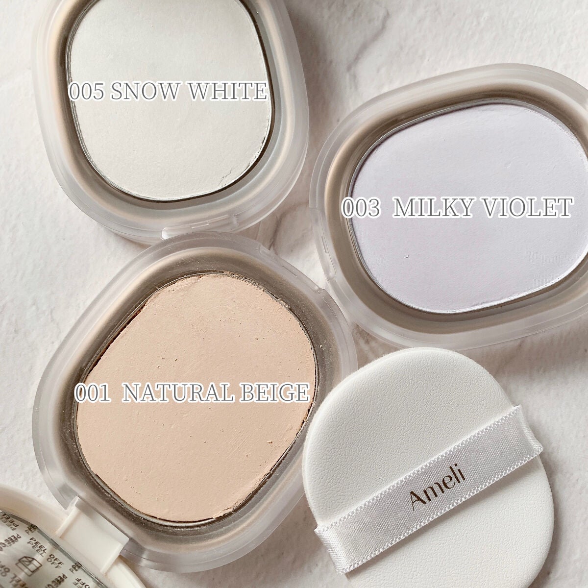 BACKED POWDER/Ameli/プレストパウダーを使ったクチコミ(3枚目)