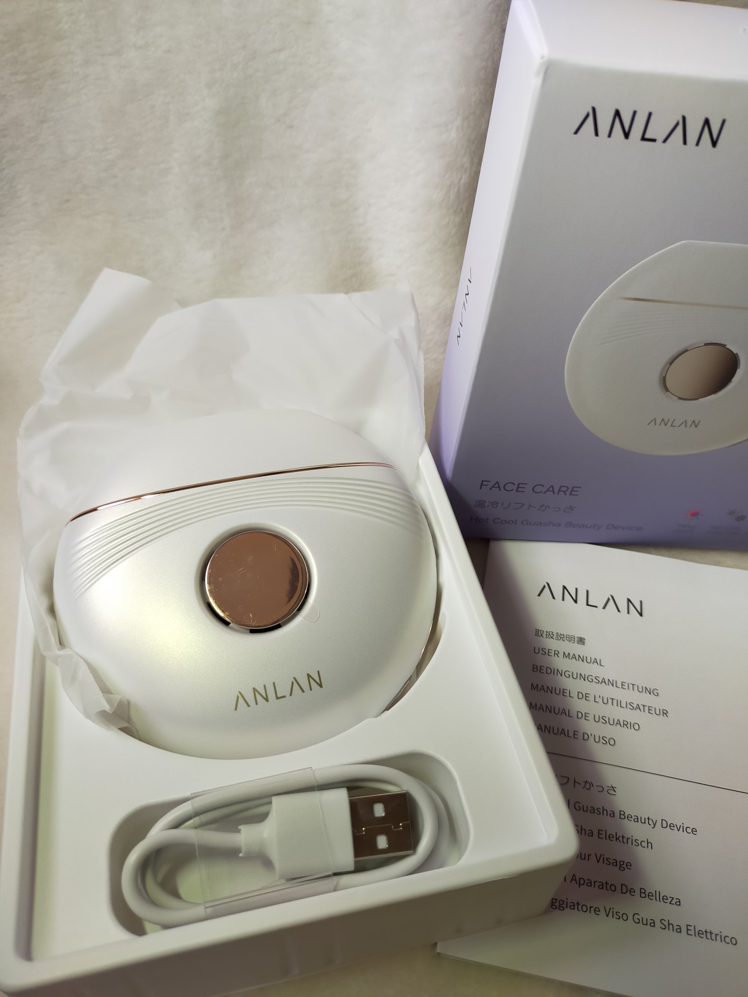 温冷リフトかっさ/ANLAN/美顔器・マッサージを使ったクチコミ（1枚目）