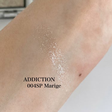 アディクション ザ アイシャドウ スパークル 004SP Mariage/ADDICTION/パウダーアイシャドウを使ったクチコミ（3枚目）