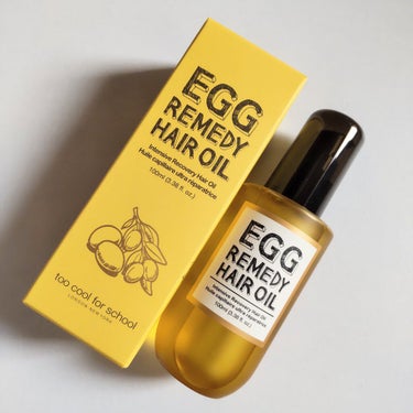 "too cool for school"egg remedy hair oil

しっとりよりはさらさら感があり
使い心地は本当に良かったです◎
香水みたいな独特な香りで好みが分かれそう
翌日まで香る