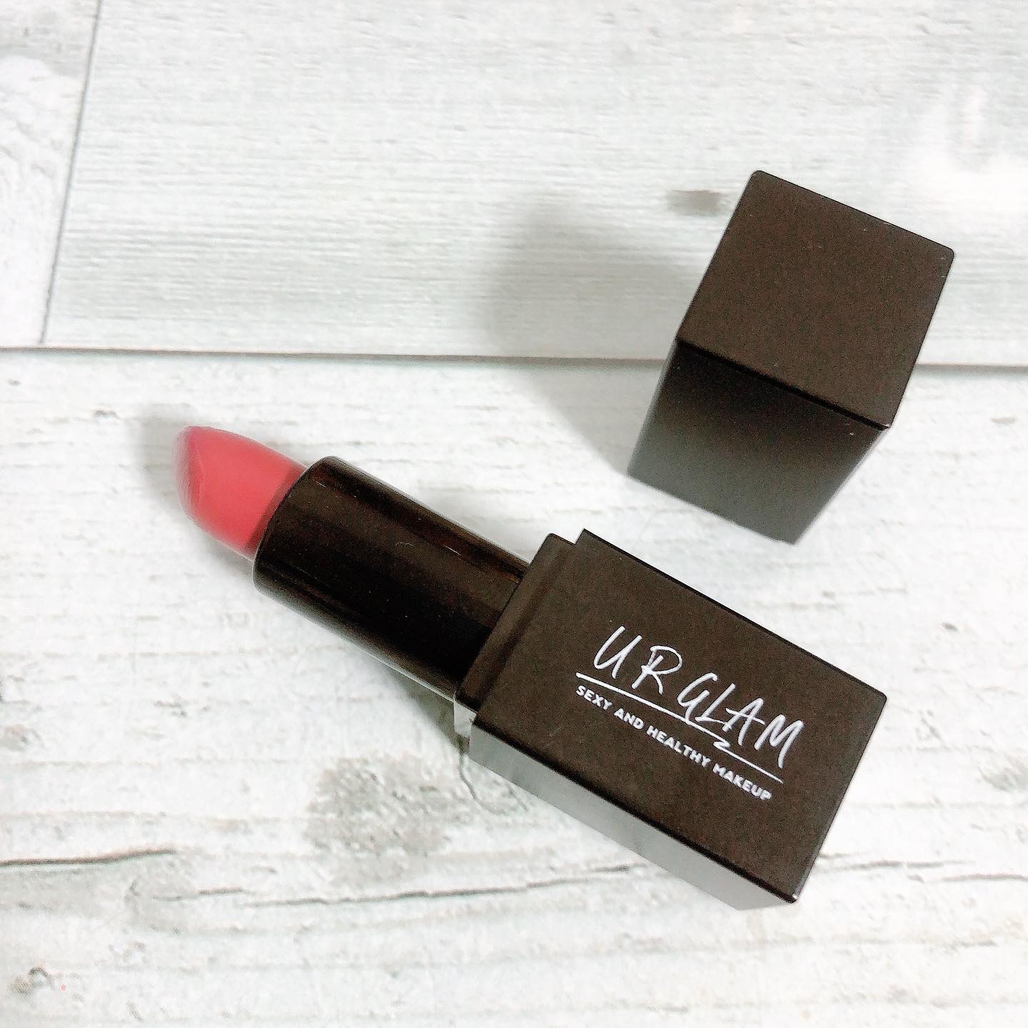 UR GLAM     MINI LIPSTICK レッドブラウン〈セミマット〉/U R GLAM/口紅を使ったクチコミ（2枚目）