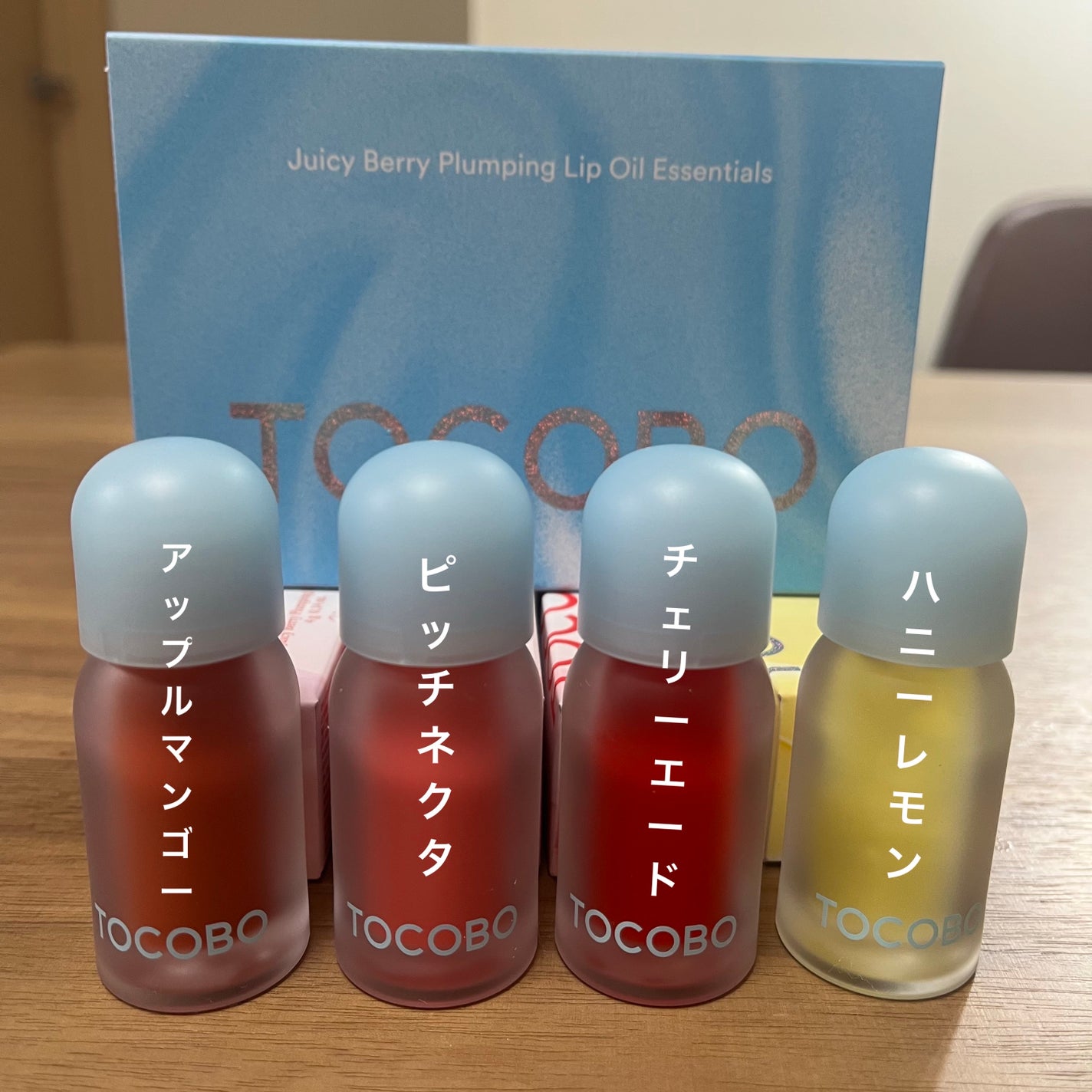 ジューシーベリープランピングリップオイル/TOCOBO/リップグロスを使ったクチコミ(2枚目)