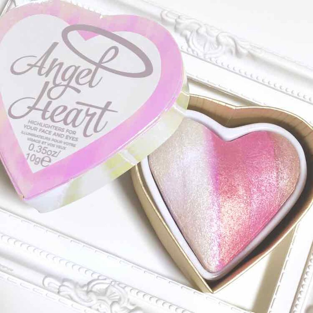 ハートハイライター エンジェルハート/MAKEUP REVOLUTION/パウダーハイライトを使ったクチコミ（1枚目）