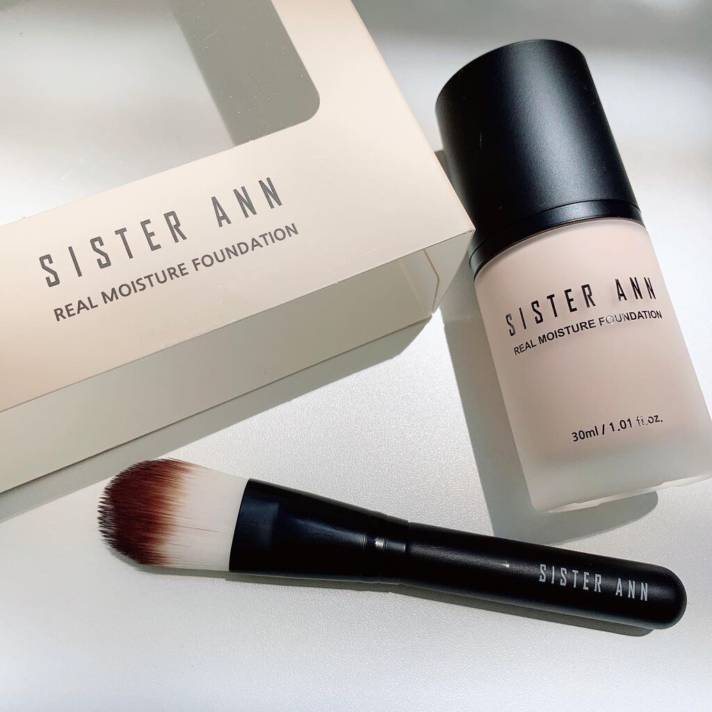 リアルモイスチャーファンデーション/SISTER ANN/リキッドファンデーションを使ったクチコミ(1枚目)