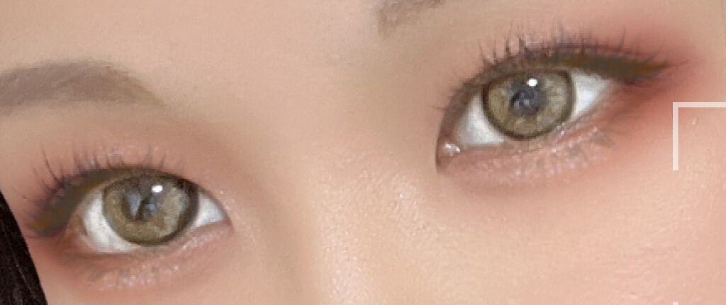 CANNA ROZE 1year カンナロゼ ベージュ/URIA i-DOL/カラーコンタクトレンズを使ったクチコミ（1枚目）