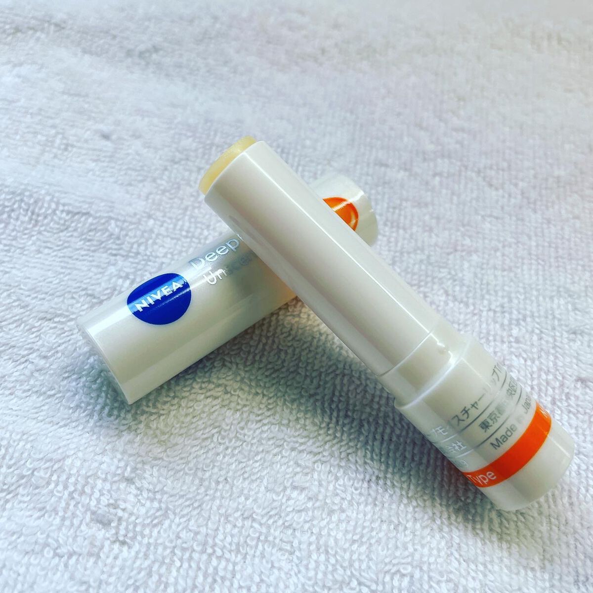 ニベア ディープモイスチャーリップ メルティタイプ/ニベア/リップクリームを使ったクチコミ(3枚目)