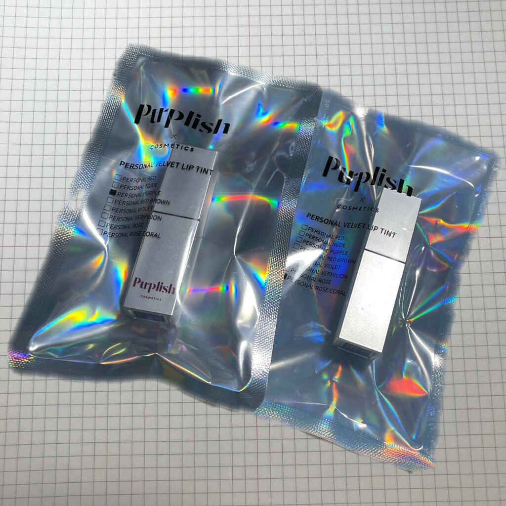 PERSONAL VELVET LIP TINT/purplish/口紅を使ったクチコミ(1枚目)