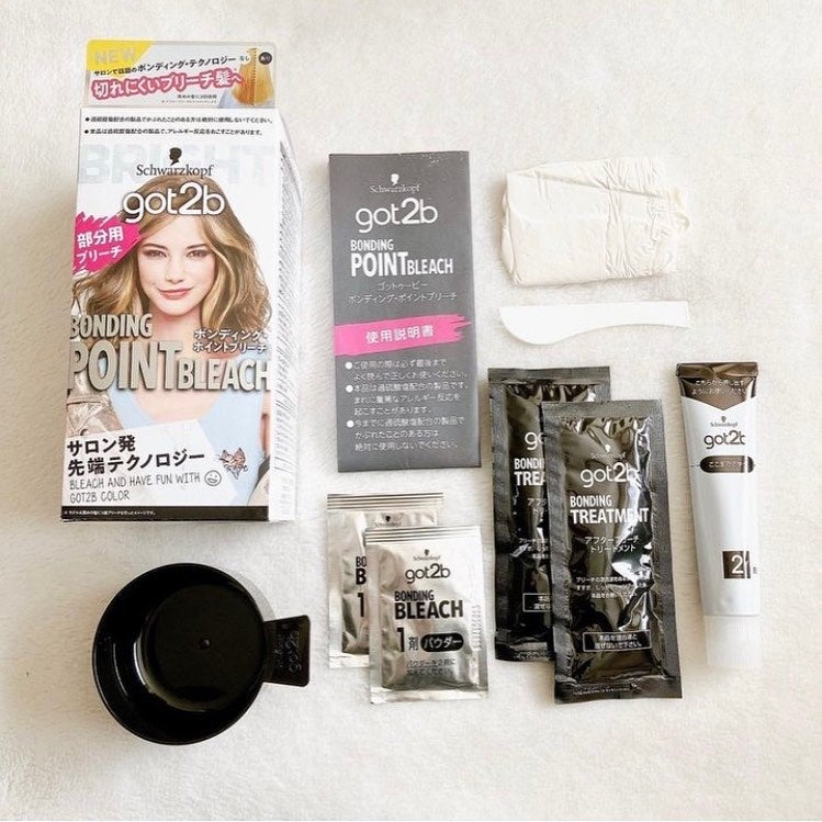 ボンディング・ポイントブリーチ/got2b/ブリーチ剤を使ったクチコミ(3枚目)