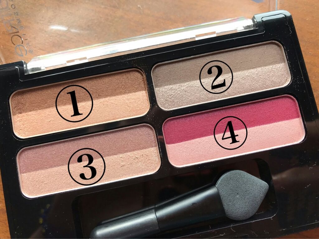INSTANT EYESHADOW PALETTE GLAM/Catrice/アイシャドウパレットを使ったクチコミ（2枚目）