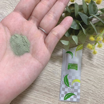 ワフードメイド 宇治抹茶酵素洗顔/pdc/洗顔パウダーを使ったクチコミ(2枚目)